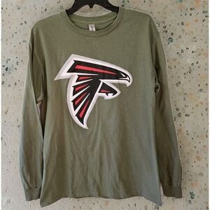 Atlanta Falcons Medium Long Sleeve Tshirt Gildan Heavy Cotton NFL Football